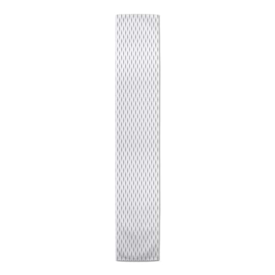 72'' Indigo Leaf Poly Twill Table Runner